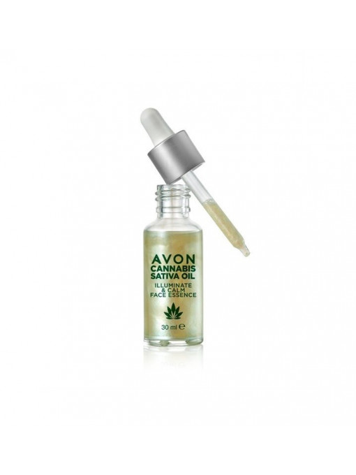 Avon cannabis sativa oil illuminate calm face essence 1 - 1001cosmetice.ro