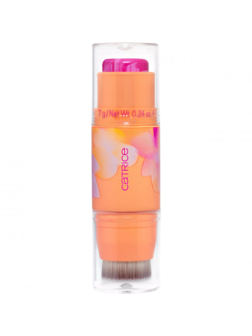 Make-up | Blush stick + pensula seeking flowers berrylicious c01 catrice, 7 g | 1001cosmetice.ro