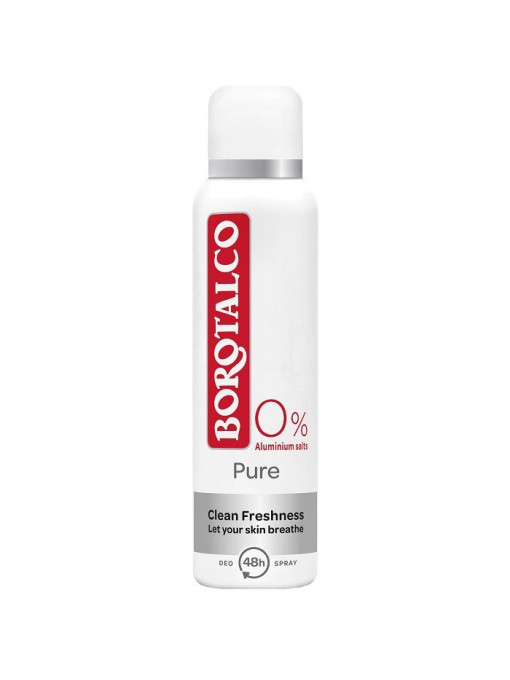 Borotalco | Borotalco pure deodorant antiperspirant spray | 1001cosmetice.ro