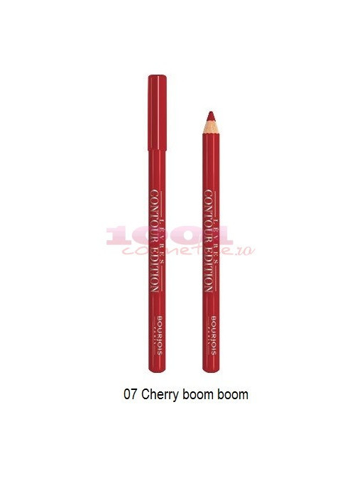 Creion de buze, bourjois | Bourjois levres contour edition creion de buze cherry boom boom 07 | 1001cosmetice.ro