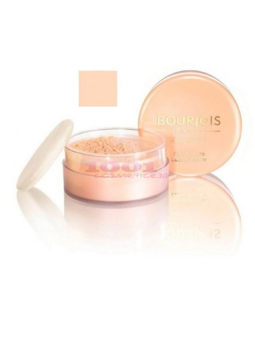 Bourjois loose powder pudra pulbere rose 02 1 - 1001cosmetice.ro
