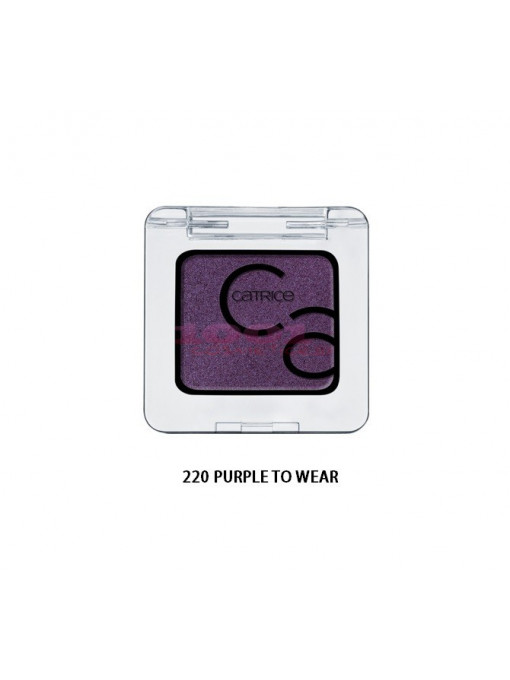 Catrice art couleurs eyeshadows fard de pleoape mono 220 purple to wear 1 - 1001cosmetice.ro