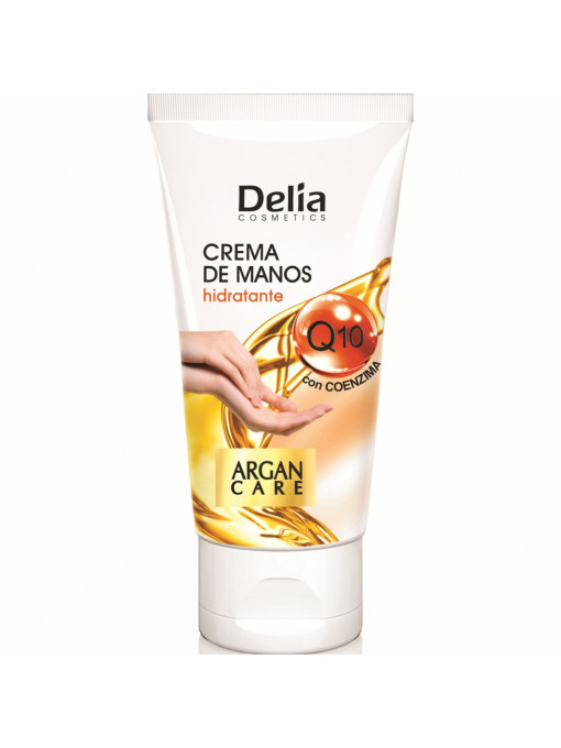 Crema de maini cu ulei de argan, Delia, 50 ml