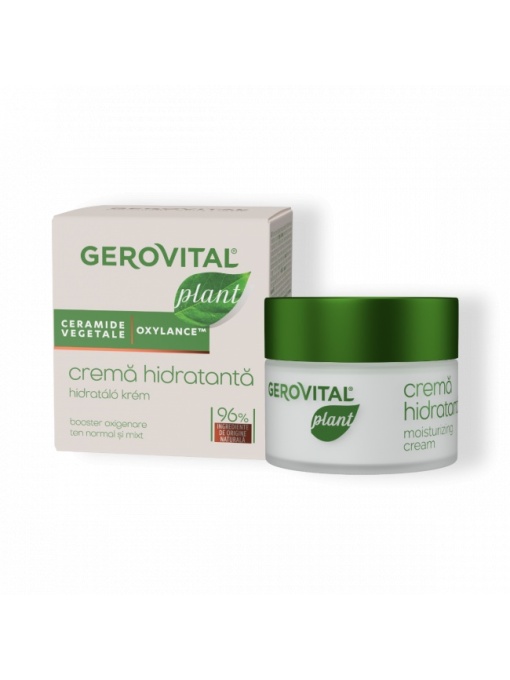 Promotii | Crema hidratanta cu ceramide vegetale gerovital plant, 50 ml | 1001cosmetice.ro