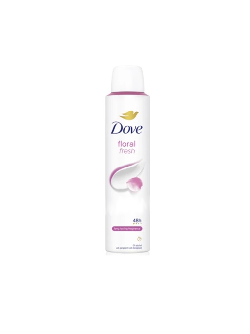Parfumuri dama | Deodorant antiperspirant spray, floral fresh 48h, dove, 200 ml | 1001cosmetice.ro
