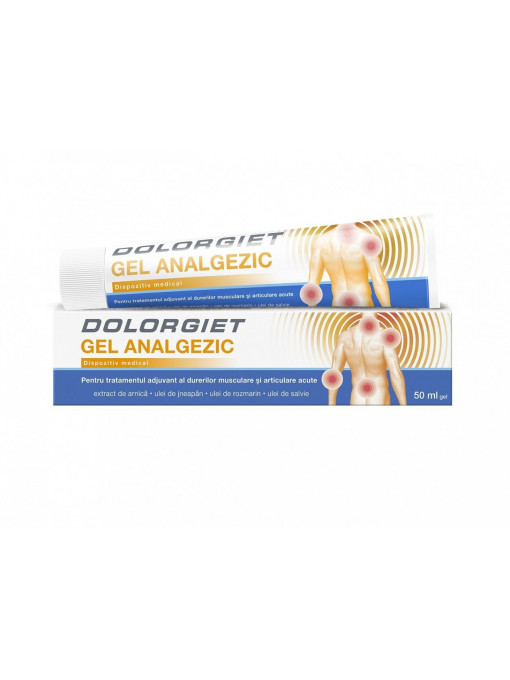 Dolorgiet gel analgezic impotriva durerilor musculare si articulare 1 - 1001cosmetice.ro