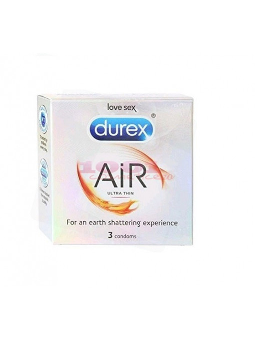 Durex air ultra thin prezervative set 3 bucati 1 - 1001cosmetice.ro