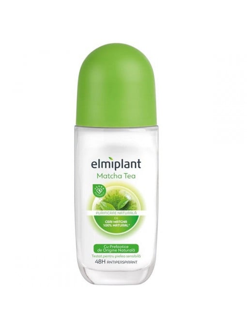 Elmiplant | Elmiplant antiperspirant deo roll-on matcha tea 48h | 1001cosmetice.ro