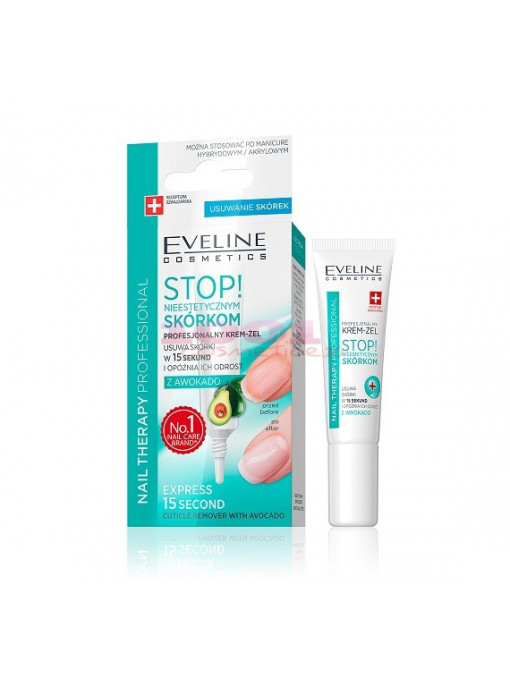 Eveline | Eveline cosmetics nail therapy tratament indepartare cuticule | 1001cosmetice.ro