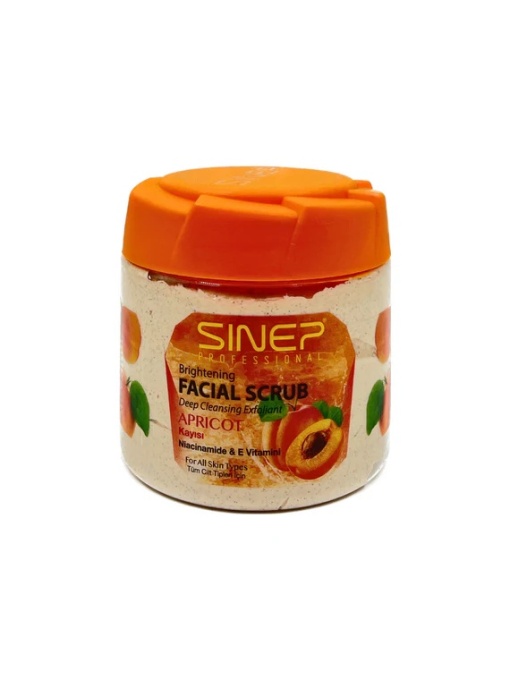 Sinep professional | Exfoliant (scrub) pentru fata si corp cu miros de piersica 400 ml sinep | 1001cosmetice.ro