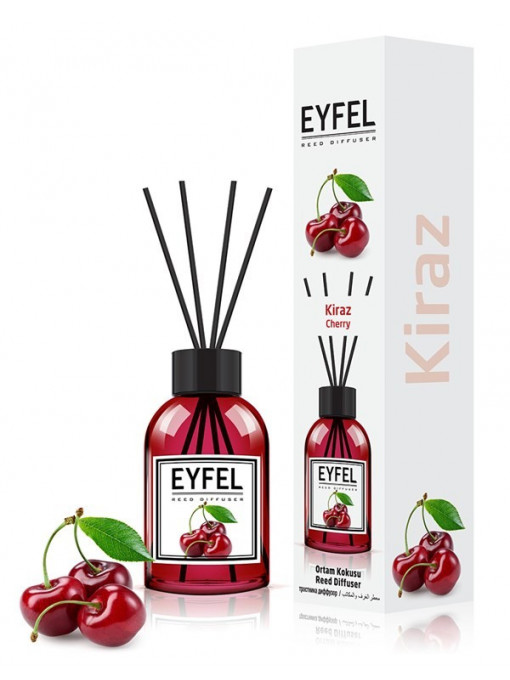 Eyfel reed diffuser odorizant betisoare pentru camera cu miros de cirese 1 - 1001cosmetice.ro