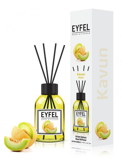 Odorizante camera, eyfel | Eyfel reed diffuser odorizant betisoare pentru camera cu miros de pepene | 1001cosmetice.ro