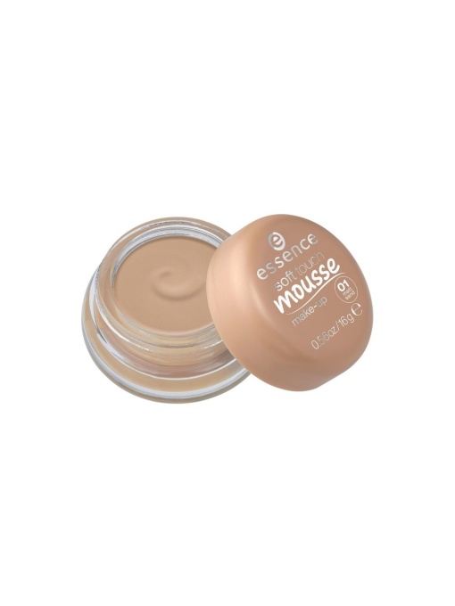 Make-up | Fond de ten tip spuma, soft touch mousse, essence, matt sand 01, 16 g | 1001cosmetice.ro