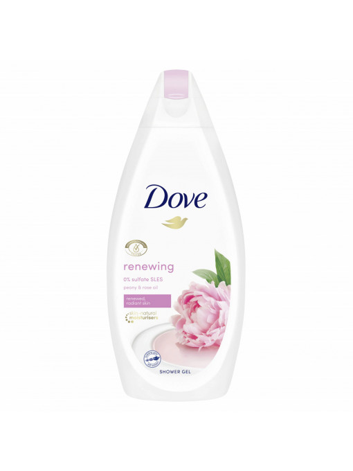 Dove | Gel de dus renewing peony & rose oil, dove , 500 ml | 1001cosmetice.ro