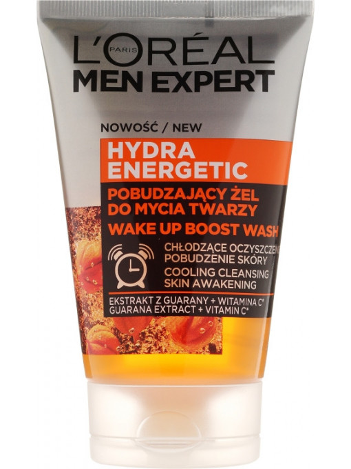 Gel facial de curățare pentru barbati Hydra energetic L"Oreal Men Expert