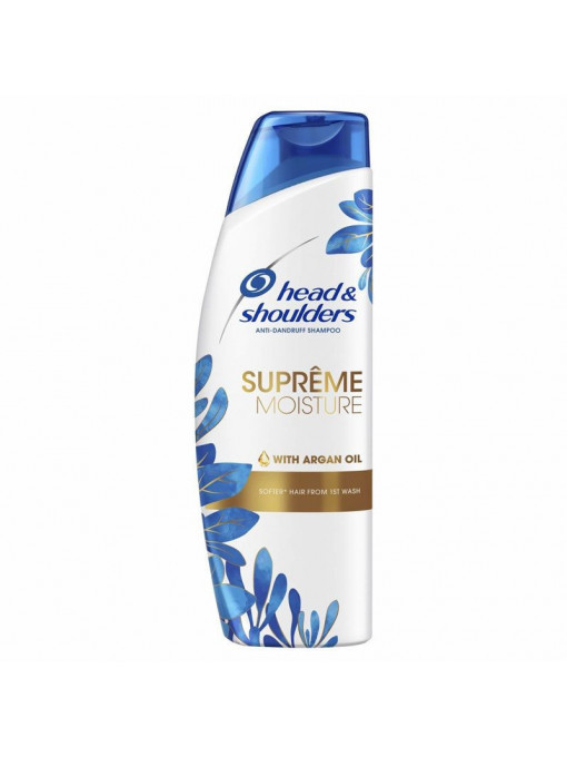 Sampon & balsam | Head & shoulders supreme moisture whith argan oil sampon pentru par | 1001cosmetice.ro