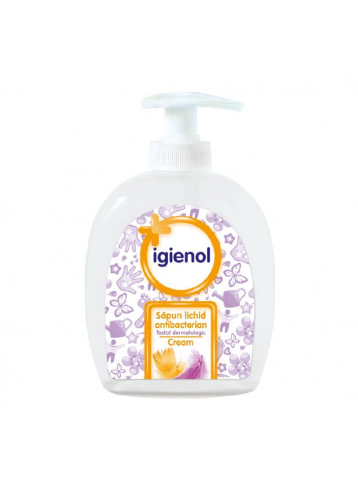 Sapun | Igienol sapun lichid antibacterian cream | 1001cosmetice.ro