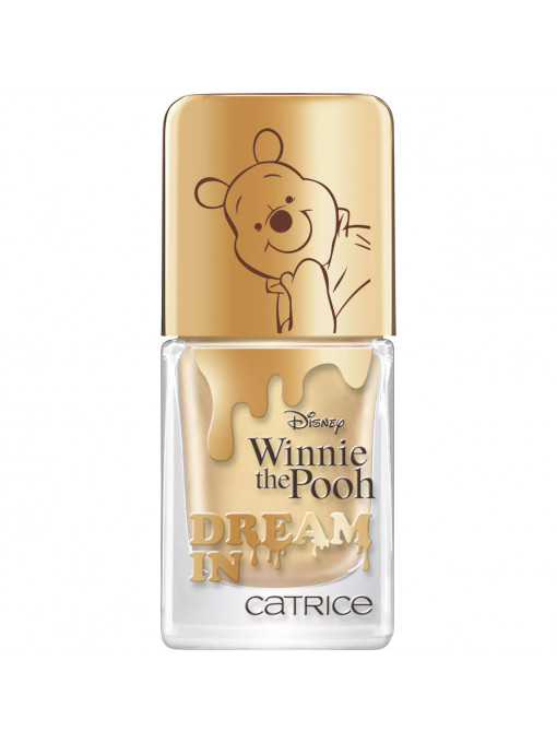 Catrice | Lac de unghii dream in soft glaze disney winnie the pooh, 010 kindness is golden, catrice | 1001cosmetice.ro