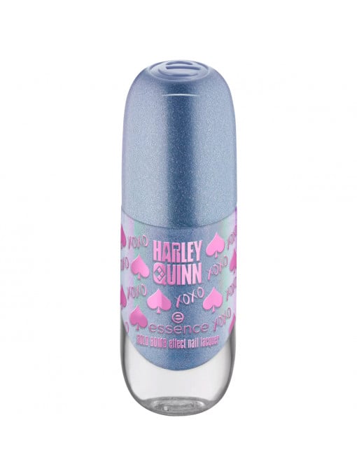 Unghii | Lac de unghii harley queen holo bomb effect, chaos queen 02, essence | 1001cosmetice.ro