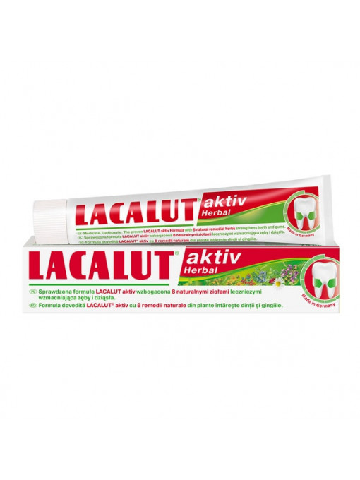 LACALUT AKTIV HERBAL PASTA DE DINTI