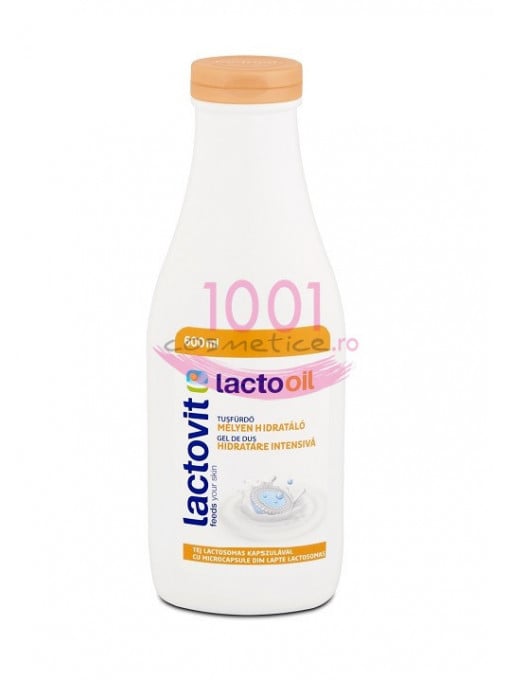 Lactovit lacto oil gel de dus hidratare intensiva 1 - 1001cosmetice.ro