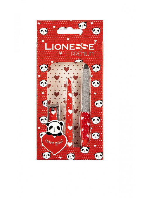 Accesorii unghii | Lionesse premium accesories vacanta set 3 piese manichiura 124 | 1001cosmetice.ro