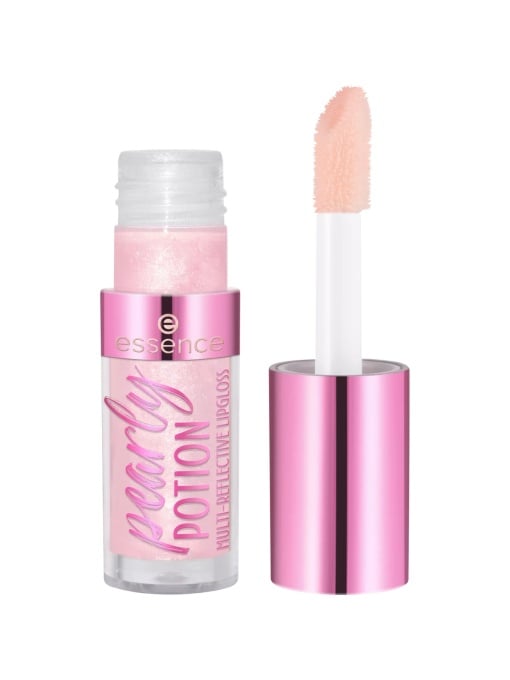 Make-up | Lipgloss pearly potion multi-reflective golden peach 01 essence | 1001cosmetice.ro