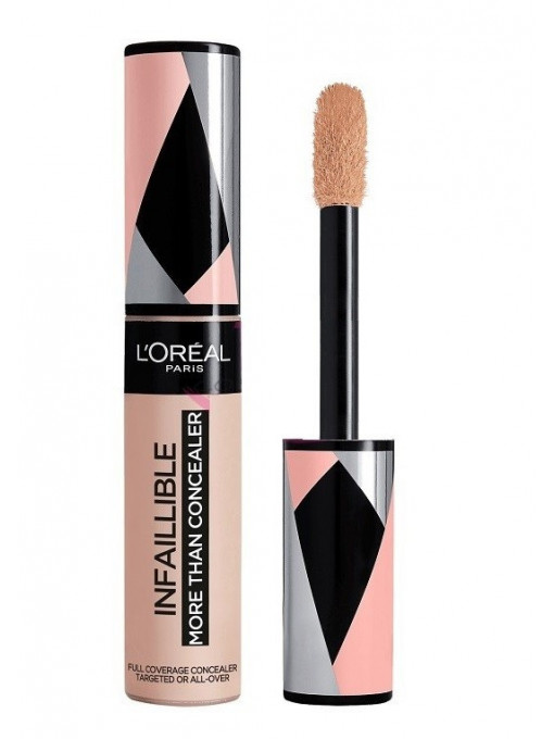 Conceler - corector, loreal | Loreal infaillible more than concealer oatmeal 324 | 1001cosmetice.ro