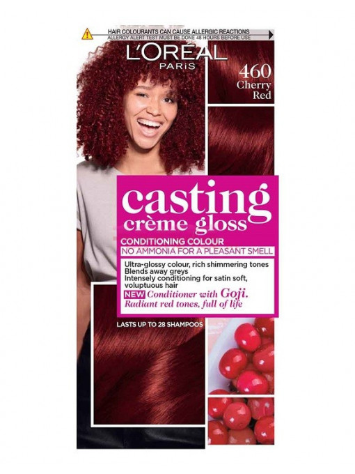 Loreal paris casting creme gloss vopsea 460 cherry red 1 - 1001cosmetice.ro