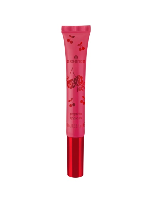 Make-up | Luciu de buze cu peptide, so cherry, 01 cherry on top, essence, 10 ml | 1001cosmetice.ro