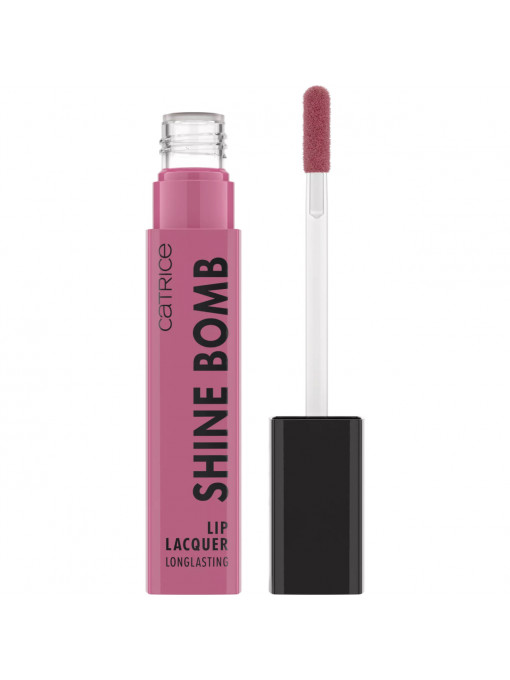 Gloss | Luciu de buze shine bomb lip lacquer pinky promise 060, catrice, 3 ml | 1001cosmetice.ro