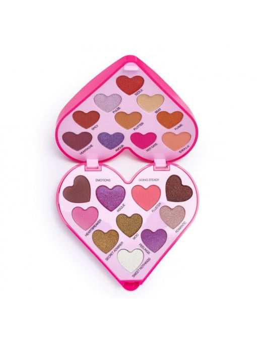 [Makeup revolution i heart revolution heartbeats paleta 20 farduri de pleoape - 1001cosmetice.ro] [1]