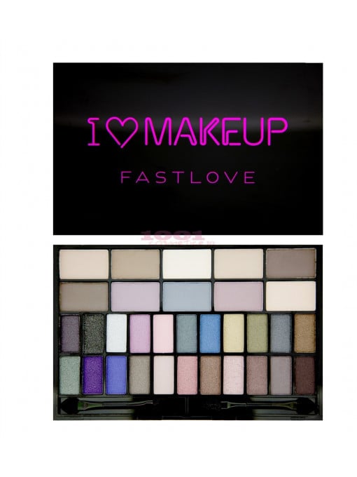 Makeup revolution london i love makeup fastlove paleta farduri 1 - 1001cosmetice.ro