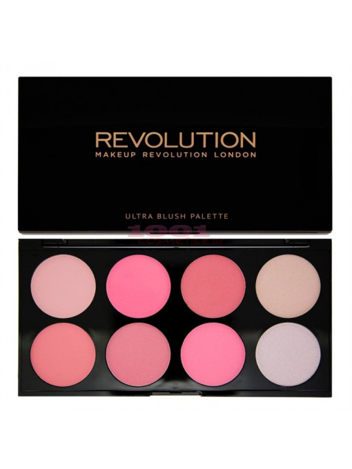 Makeup revolution london ultra blush all about pink paleta 1 - 1001cosmetice.ro