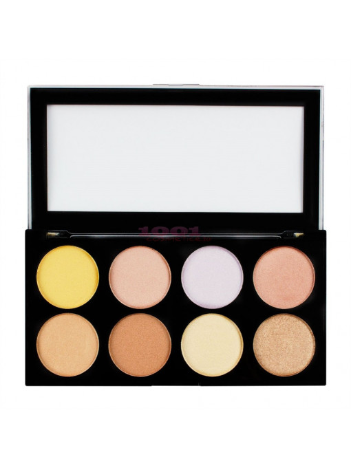 Corector, makeup revolution | Makeup revolution ultra strobe and light palette | 1001cosmetice.ro