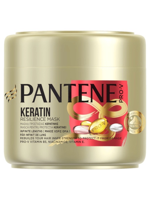 Par, pantene | Masca de par cu keratina pentru par uscat si deteriorat, pantene pro-v, 300ml | 1001cosmetice.ro