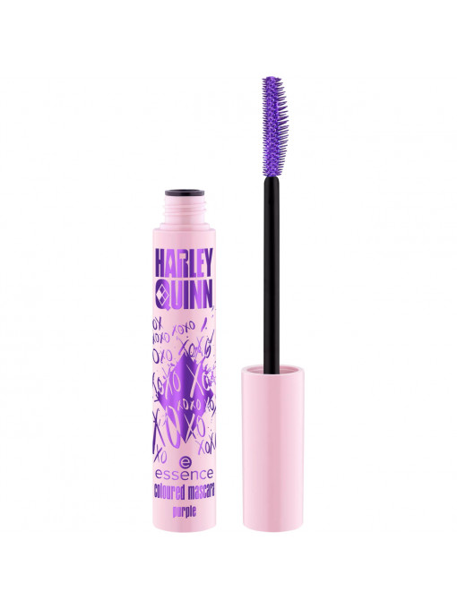 Produse noi | Mascara colorata mov purple 01 harley quinn essence, 12 ml | 1001cosmetice.ro