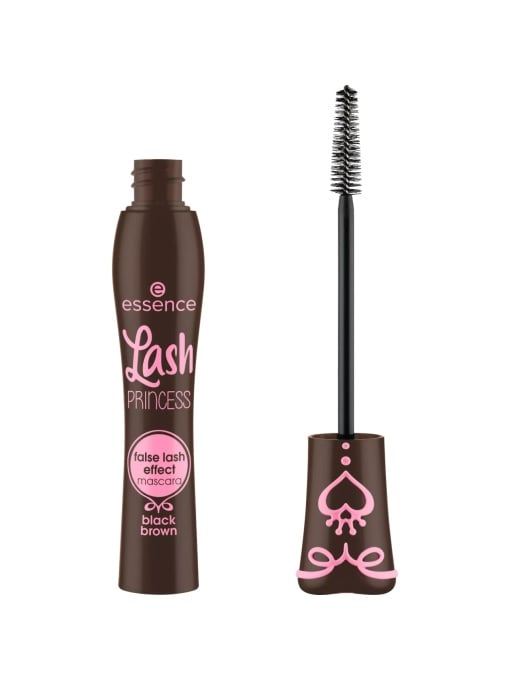 Make-up, essence | Mascara cu efect de gene false lash princess black brown essence, 12ml | 1001cosmetice.ro