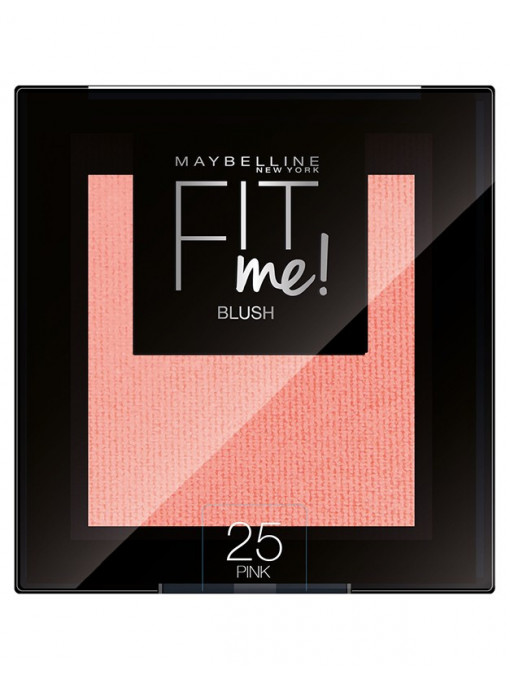 Fard de obraz (blush), maybelline | Maybelline fit me blush - colorete pink 25 | 1001cosmetice.ro