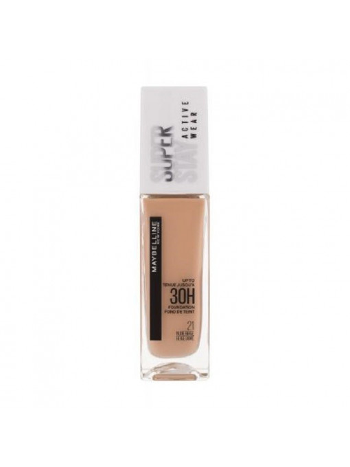 Make-up, maybelline | Maybelline superstay active wear 30h fond de ten nude beige 21 | 1001cosmetice.ro