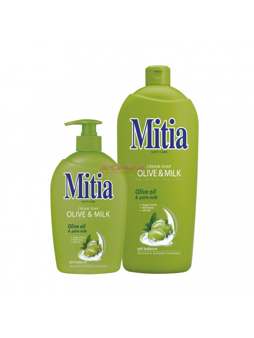 Mitia sapun crema soft care olive & palm milk 1 - 1001cosmetice.ro