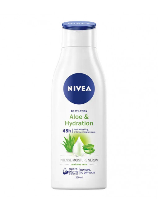 Nivea aloe & hydratation 48h lotiune de corp 1 - 1001cosmetice.ro
