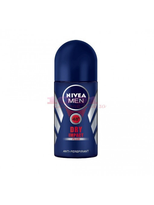 Spray &amp; stick barbati | Nivea men dry impact antiperspirant roll on | 1001cosmetice.ro
