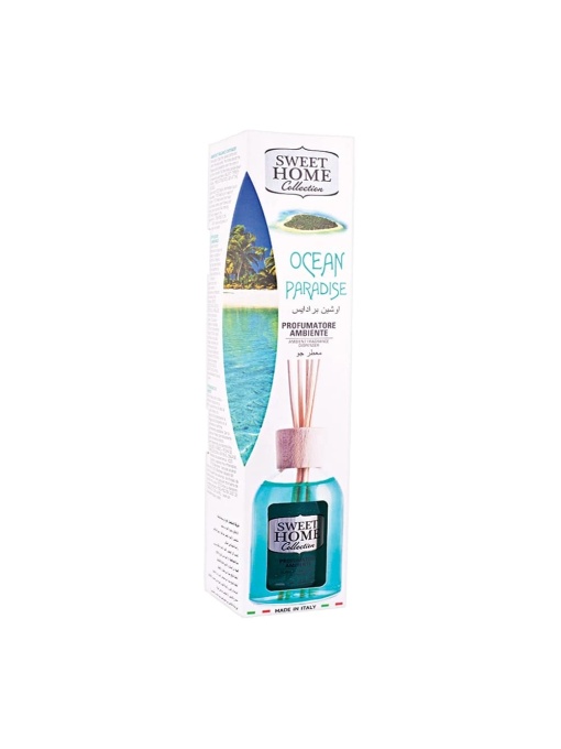Odorizant betisoare pentru camera miros de Ocean Paradise, Sweet Home, 100 ml
