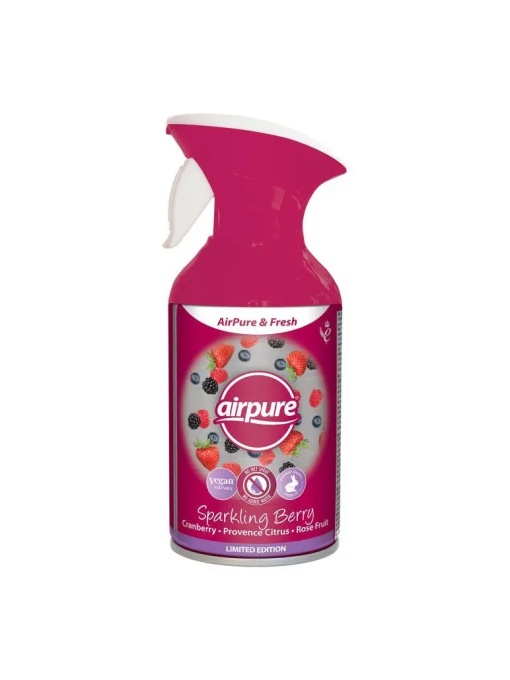 Airpure | Odorizant pentru camera air pure & fresh, sparkling berry, airpure, 250 ml | 1001cosmetice.ro