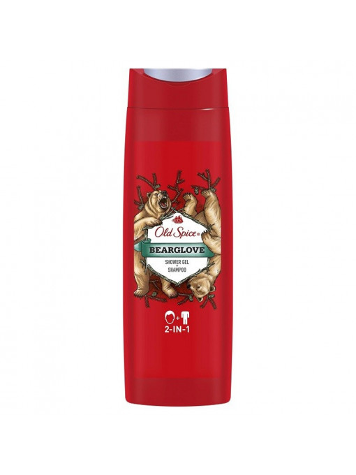 Corp, old spice | Old spice bearglove 2in1 gel de dus + sampon | 1001cosmetice.ro