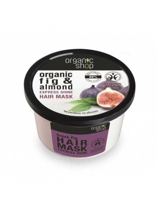 Organic shop | Organic fig almond masca par express shine | 1001cosmetice.ro