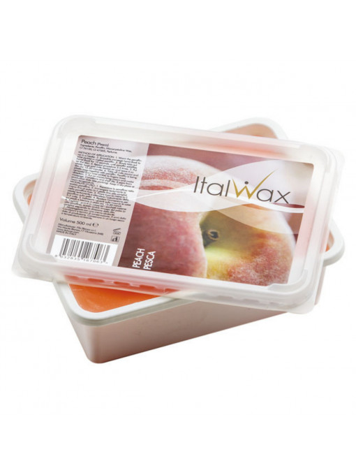 Italwax | Parafina peach italwax, 500 ml | 1001cosmetice.ro