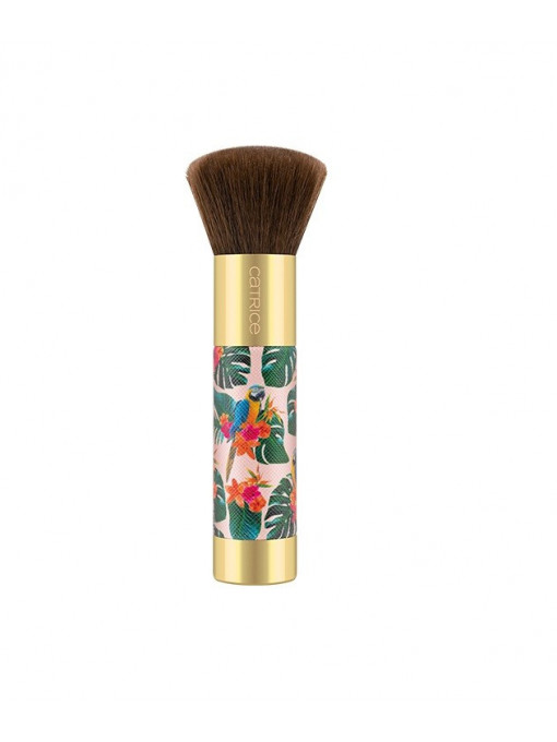Make-up, tip accesorii makeup: pensule | Pensula pentru aplicarea bronzerului si a iluminatorului tropic exotic catrice | 1001cosmetice.ro