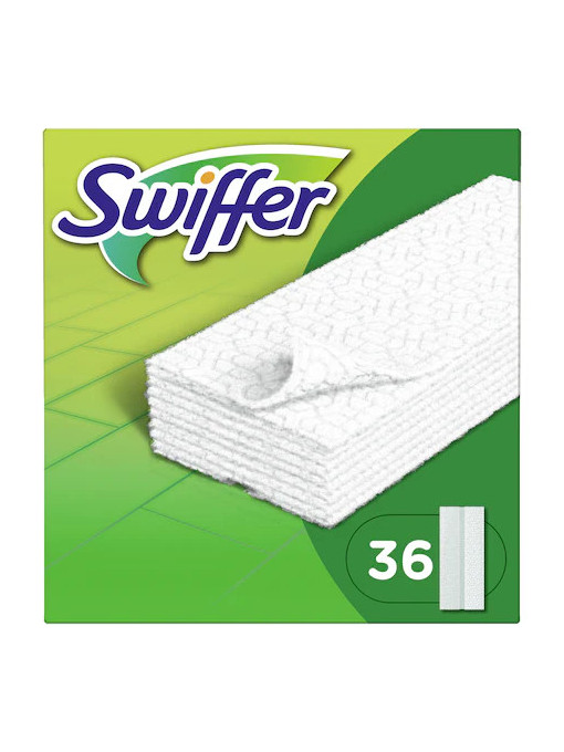 Swiffer | Rezerve lavete uscate pentru pardoseala trap & lock , swiffer, 36 bucati | 1001cosmetice.ro